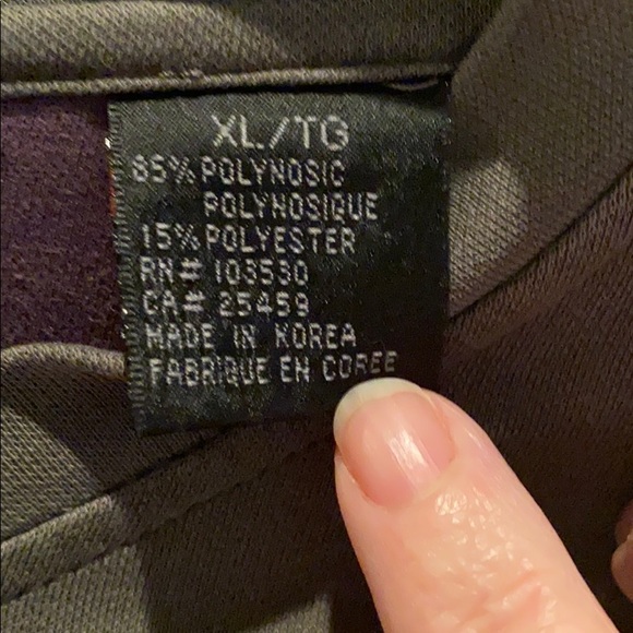 SQWEAR DARK OLIVE V-NECK POLYESTER PULLOVER SZ XL - Picture 5 of 10